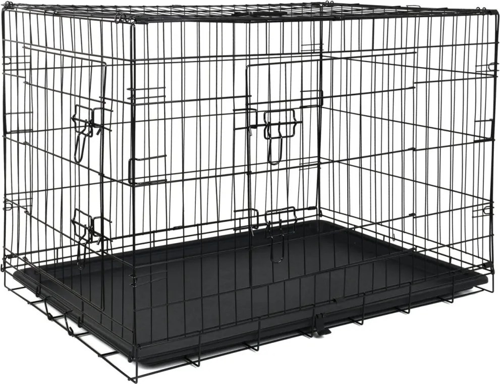 Транспортна клетка за куче, сгъваема, M - XXXL Dĺžka: 107 cm | Šírka: 70 cm