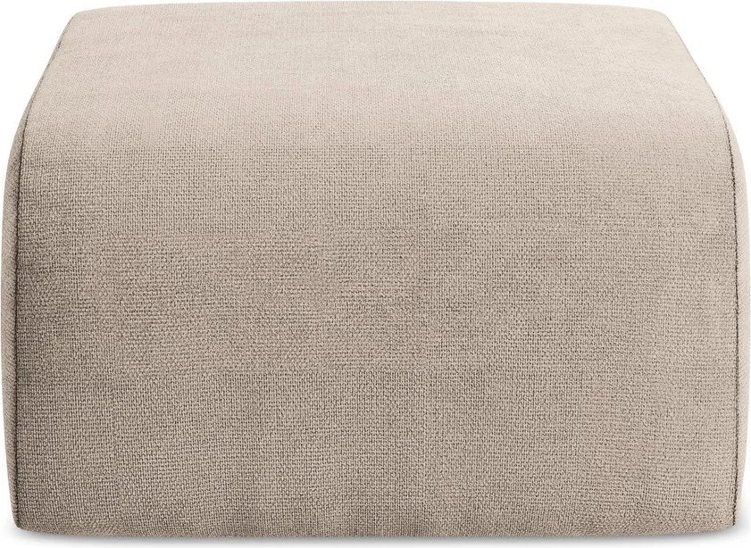 Светлокафява шенилова табуретка Lani – Makamii