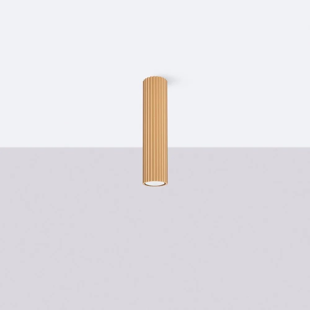 Прожектор в златист цвят Gleam – Sollux