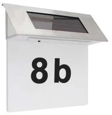 LED соларен номер за врата 600 mAh