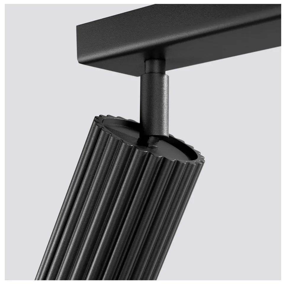 Черен прожектор 6,5x81 cm Gleam – Sollux