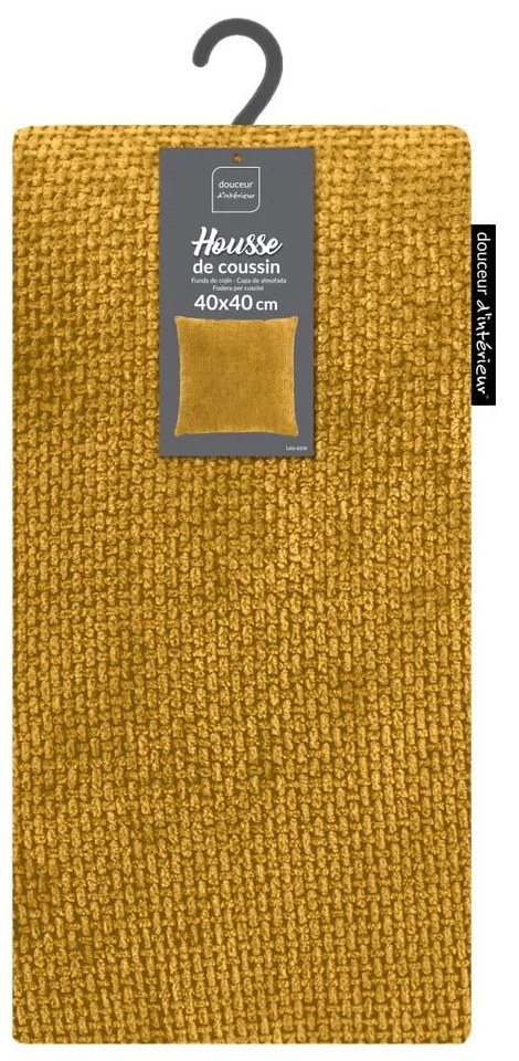 Калъфка за възглавница от шенил 40x40 cm Leo – douceur d'intérieur