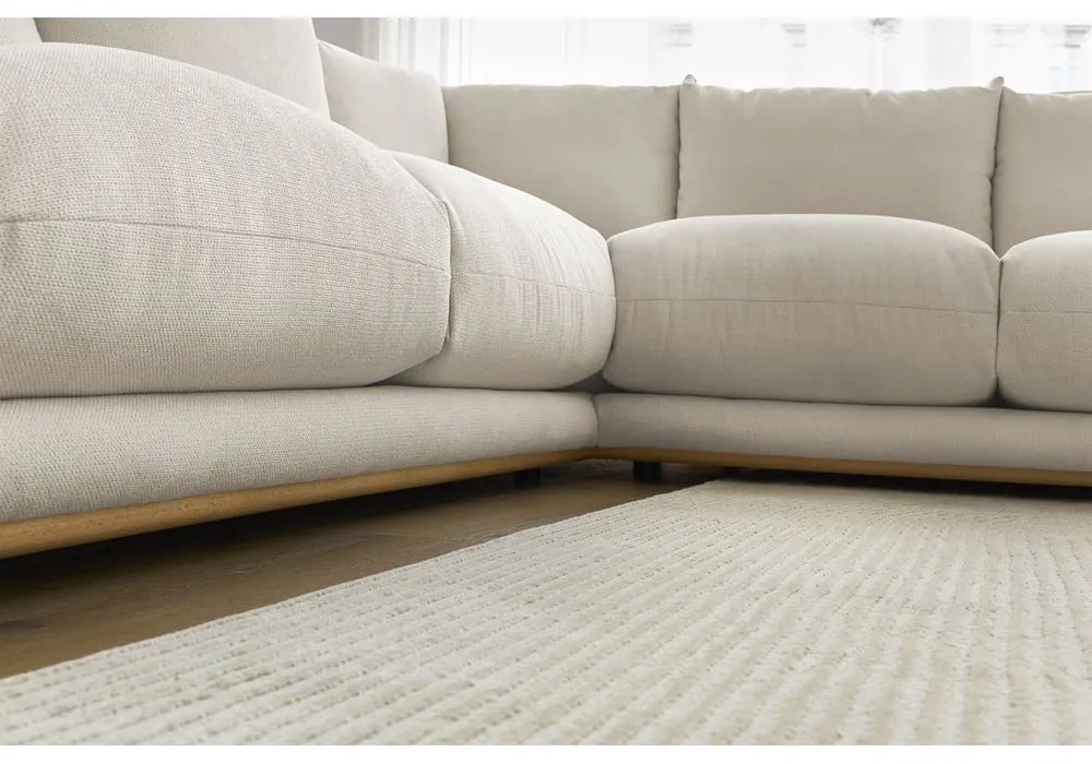 Кремав ъглов диван Ernest – Bobochic Paris