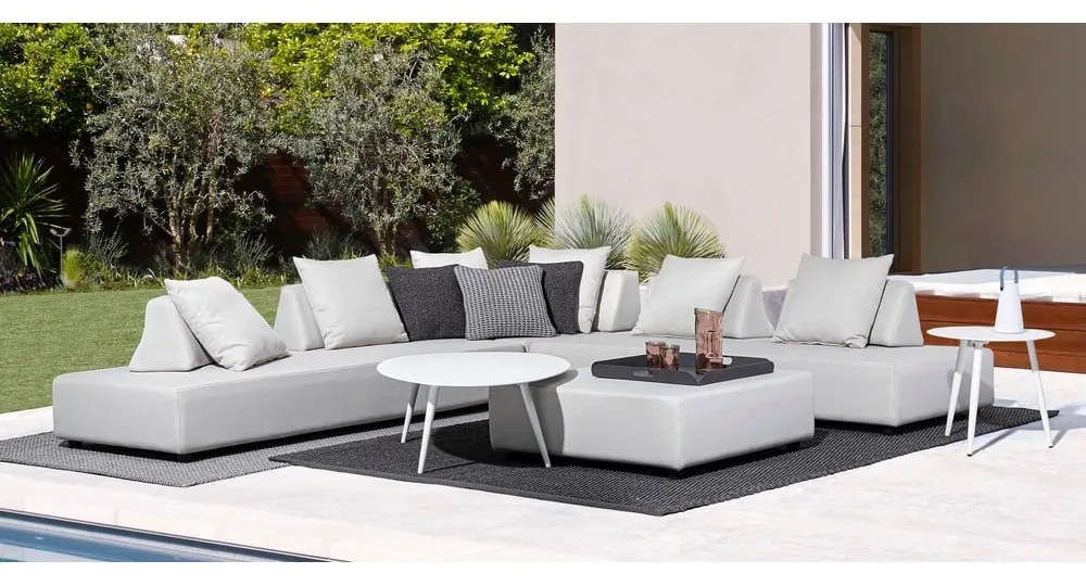 Алуминиева кръгла градинска масичка ø 50 cm Ridley – Bizzotto