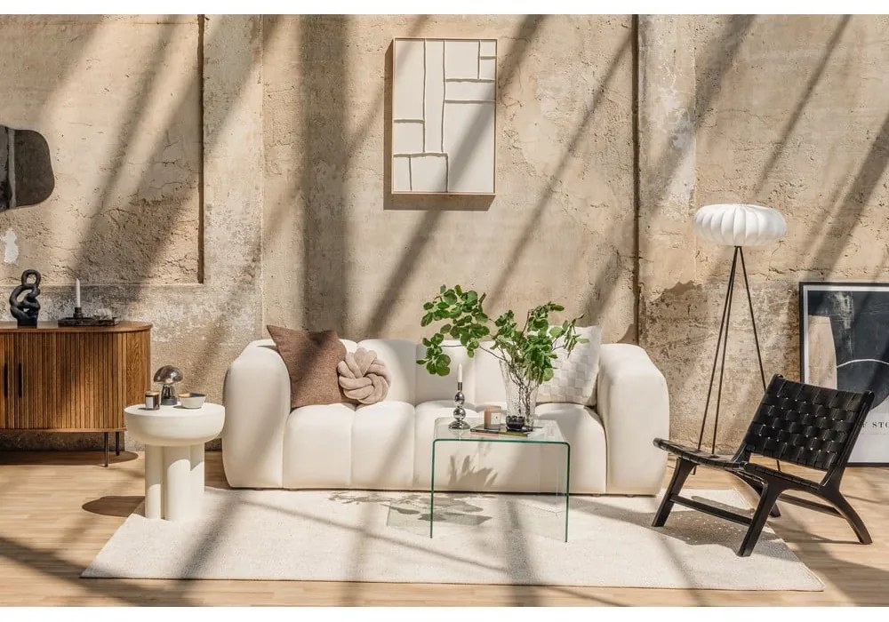 Тюркоазен кадифен диван 225 cm Cube – Bonami Selection