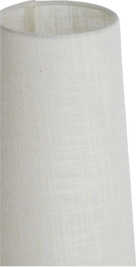 Кремава метална настолна лампа с текстилен абажур (височина 42 cm) Howie – Light & Living