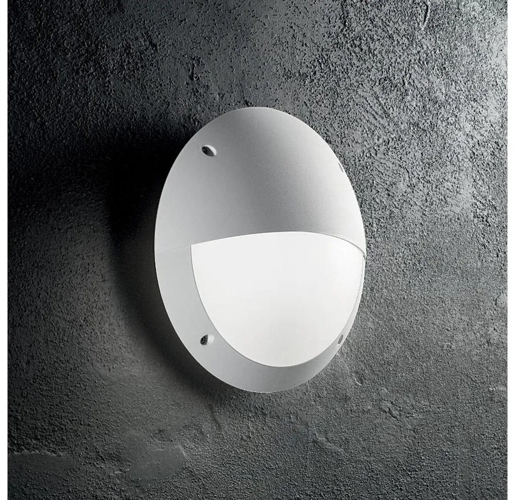 Ideal Lux - Екстериорен аплик LUCIA 1xE27/23W/230V IP66 бял