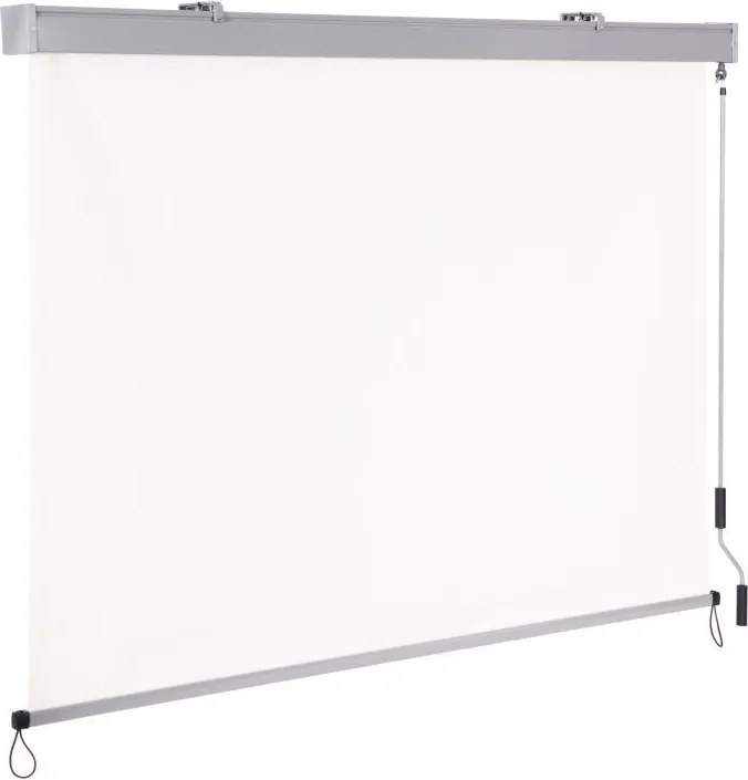 Вертикална тента за балкон 171 x 240 cm - засенчваща ролетна щора за балкон и тераса, бежова