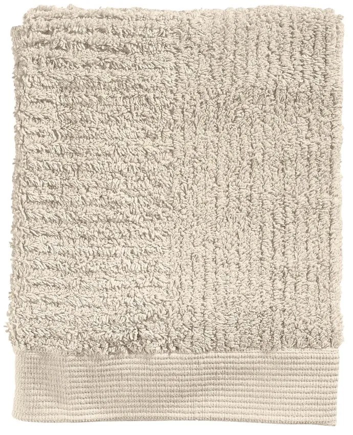 Кремава памучна кърпа от тери 50x70 cm Classic – Zone