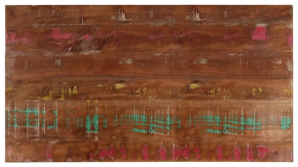 371076 vidaXL Плот за маса 110x70x2,5 см правоъгълен регенерирано дърво масив