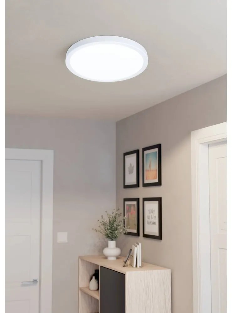 Бяло LED осветително тяло за таван FUEVA 5 – EGLO