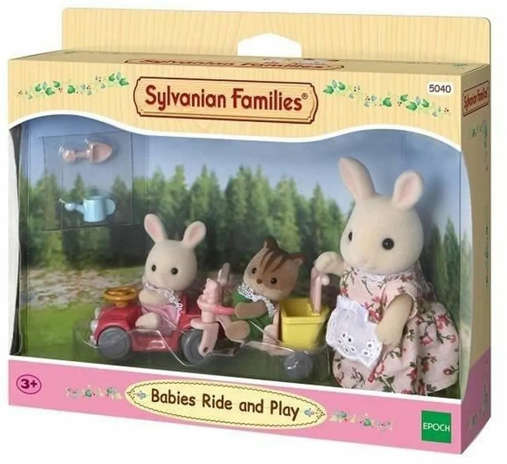 Фигурки на Герои Sylvanian Families Babies Ride and Play