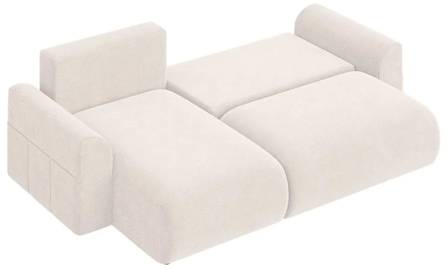 Бял разтегателен ъглов диван (променлив) Lorine – Ropez