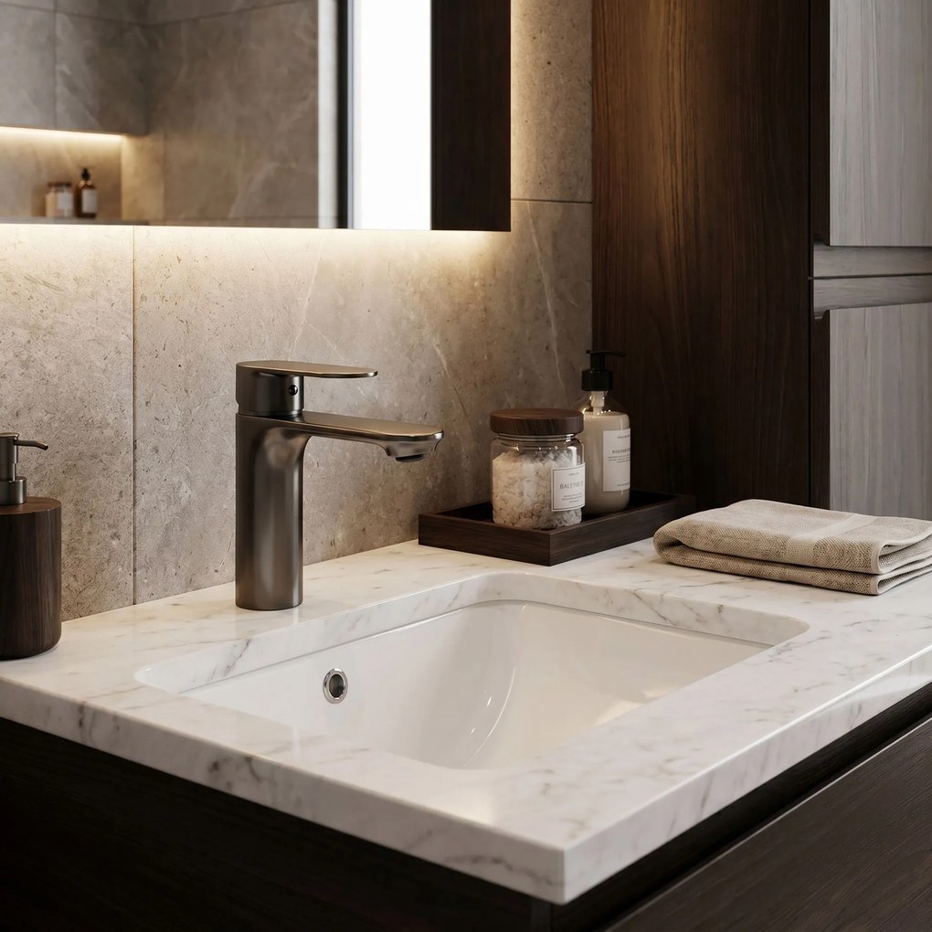 Смесител за мивка Rea Drop Titan low