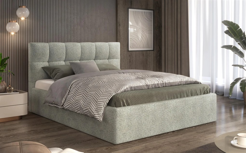 Тапицирана спалня за матрак 160/200 Амика