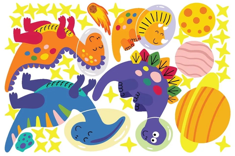 Детски стикери за стена Динозаври - Ambiance