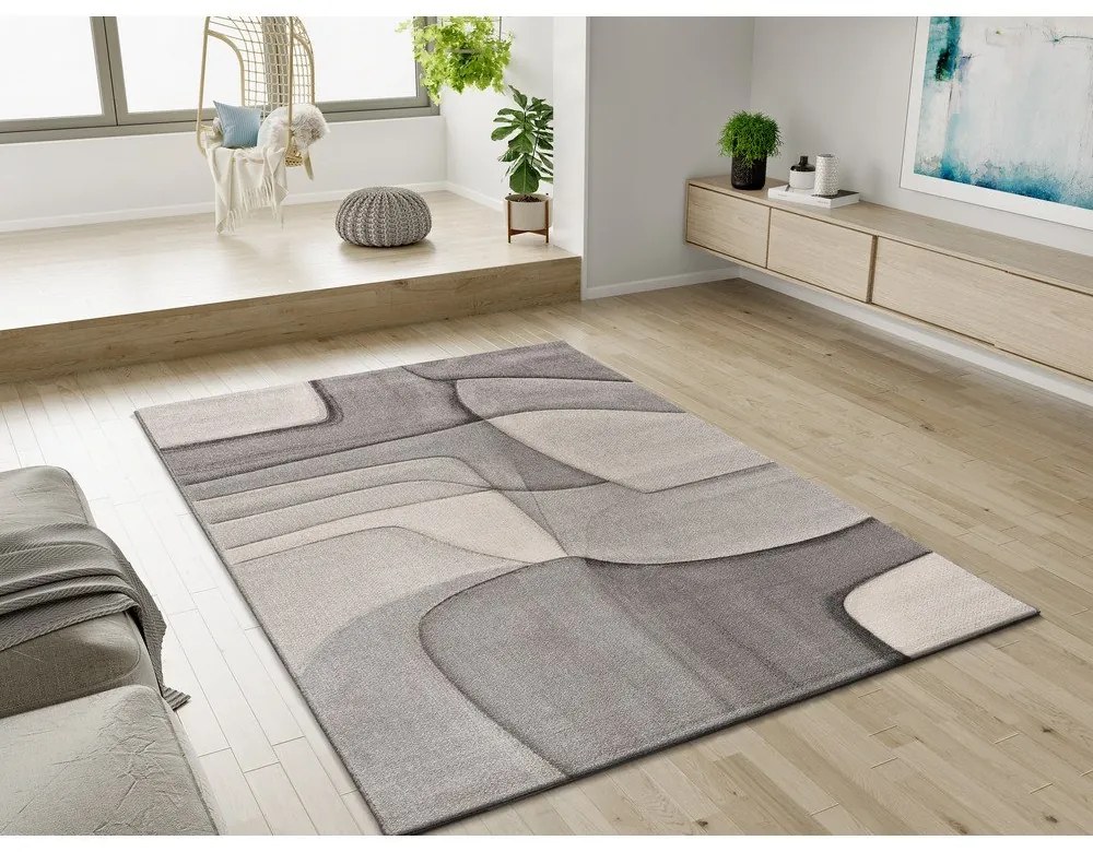 Сив килим 160x230 cm Medel – Universal