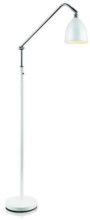 Бяла свободностояща лампа Fredrikshamn - Markslöjd