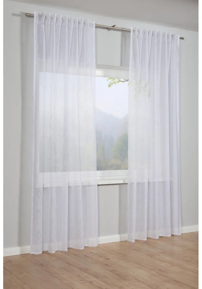 Бяла завеса 245x140 cm Grafik - Gardinia