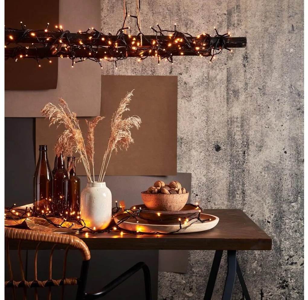 Eglo 411516 - LED Екстериорни Коледни лампички GOLDEN 800xLED 16м IP44 топло бели