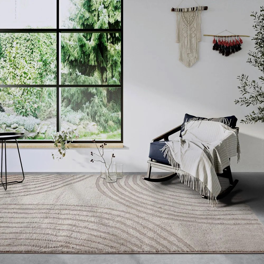 Бежов килим 120x170 cm Pigment Beige – Elle Decoration