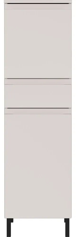 Кремав висок шкаф за баня 34x120 cm Salinas – Germania