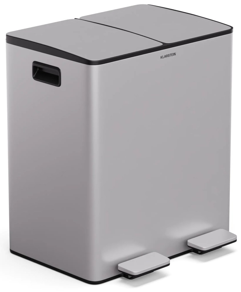 Klarstein EcoVista, кошче за отпадъци с компостер, 40 л + 3 л/кошче + компостер, Soft-Close