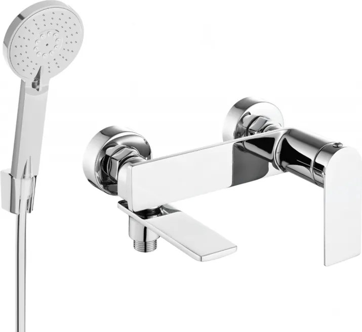 Mexen Zero R40 батерия за вана с душ комплект, хром - 7113R40-00