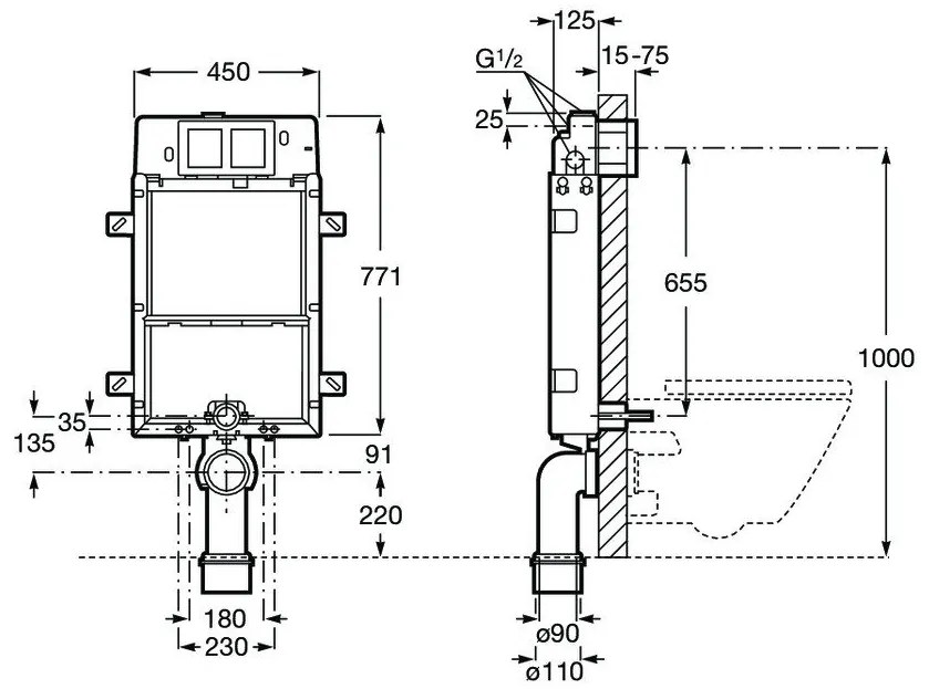 стенао казанче Roca Basic Compact II