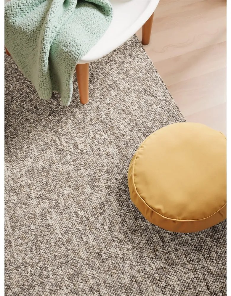 Сив килим подходящ за пране 240x340 cm Rocco Taupe – Elle Decoration