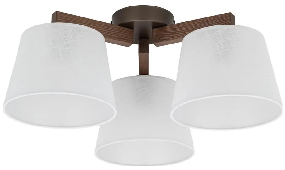 Brilagi - Приставен полилей LATTE 3xE27/15W/230V бор/бял