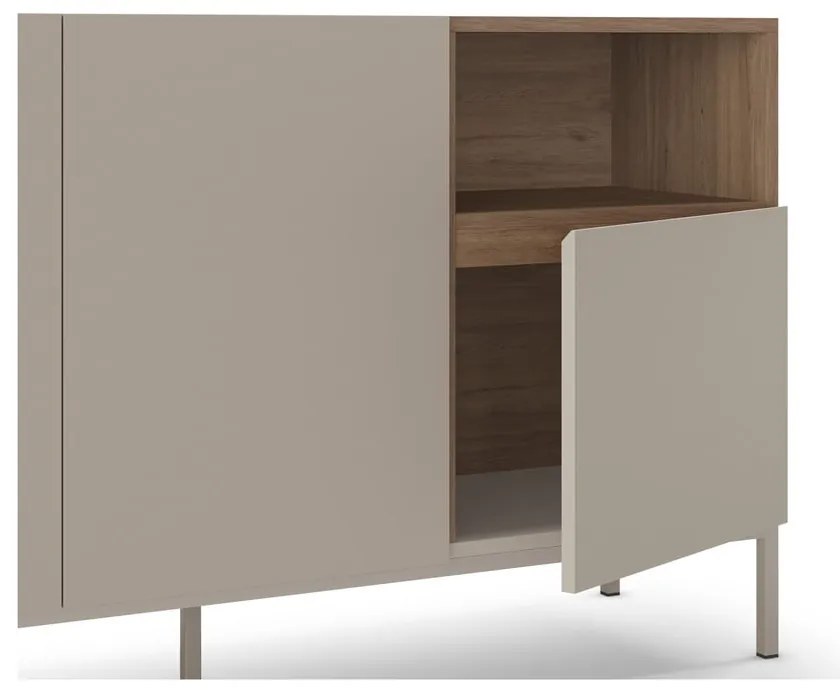 Кремав скрин 140x80 cm Cailin – Marckeric