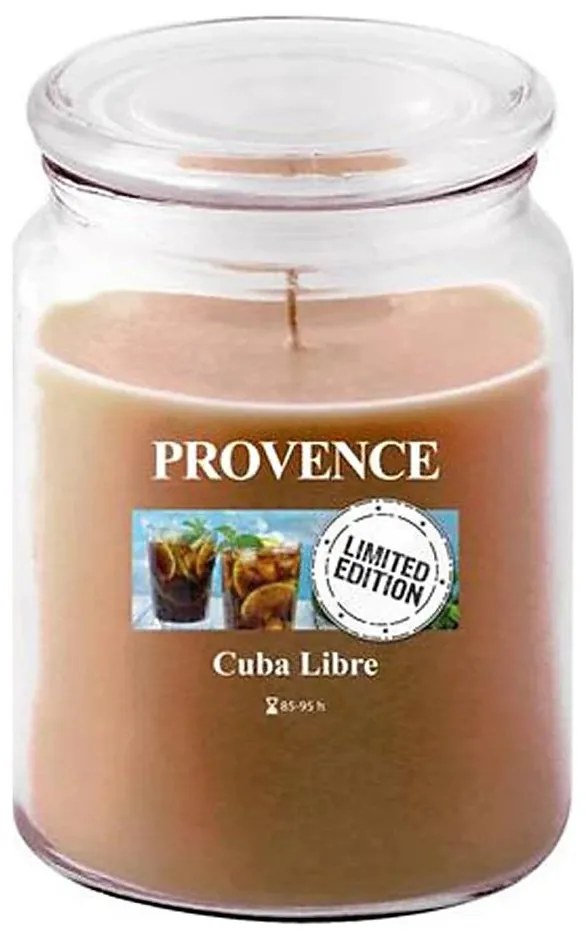 Ароматна свещ CUBA LIBRE, 510 г — 85–95 часа горене.
