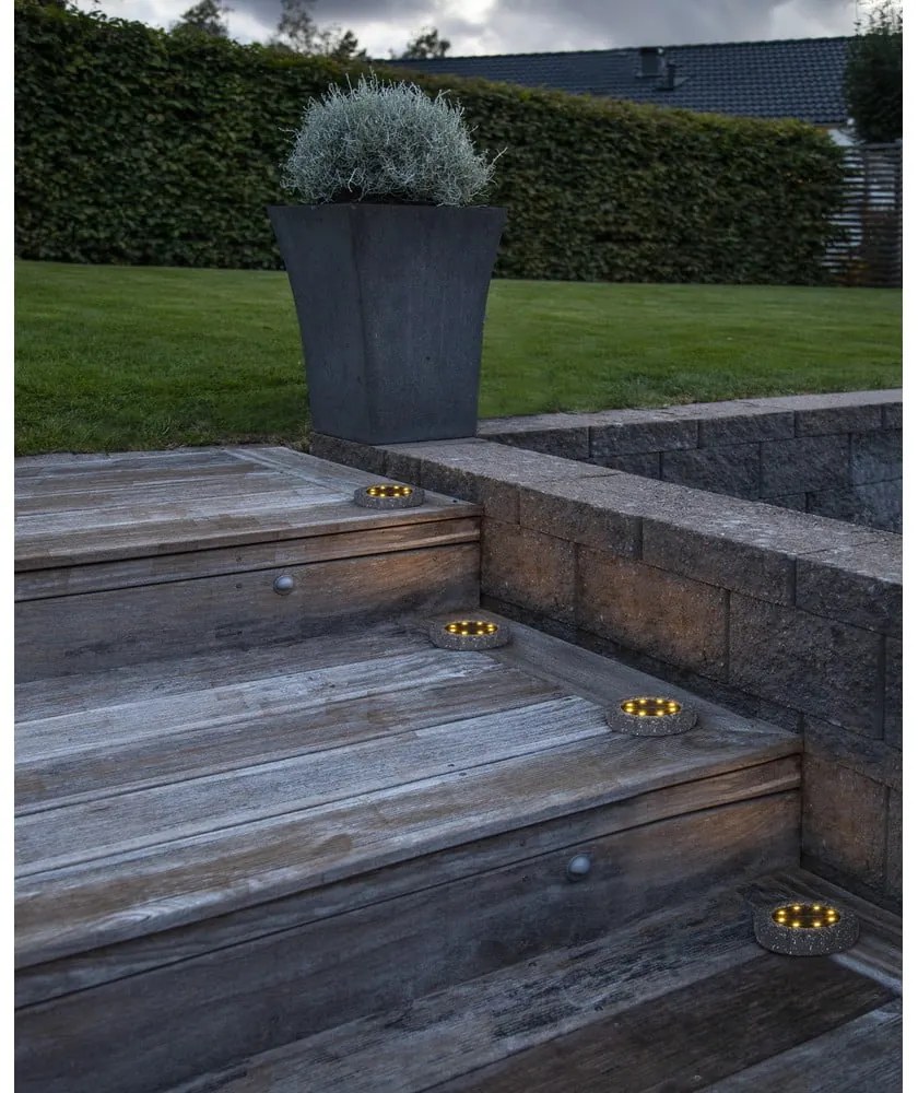 Комплект от 2 външни слънчеви LED лампи, ø 11 cm Lawnlight - Star Trading