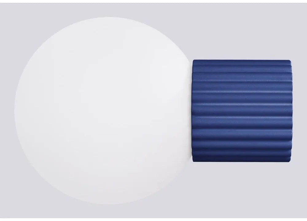 Тъмносиня стенна лампа Orbital – Sollux