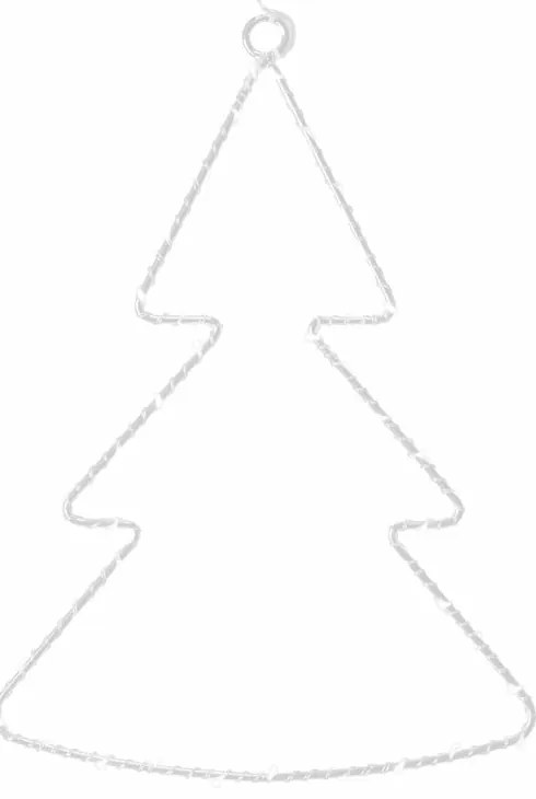 Бяла висяща коледна светлинна украса Liva – Sirius