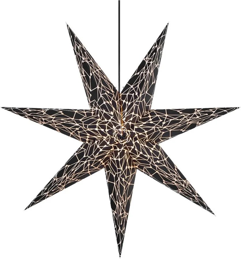 Черна коледна светлинна украса Karla – Markslöjd