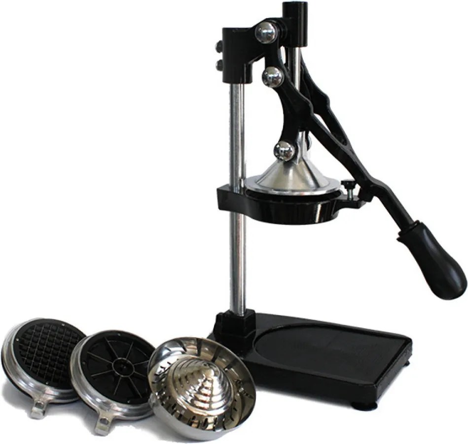 Цитрус преса с 3 приставки ЧЕРНА (HC-981258) (181093)
