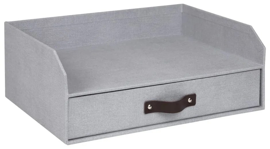 Картонен органайзер за докумнети с чекмедже Walter – Bigso Box of Sweden