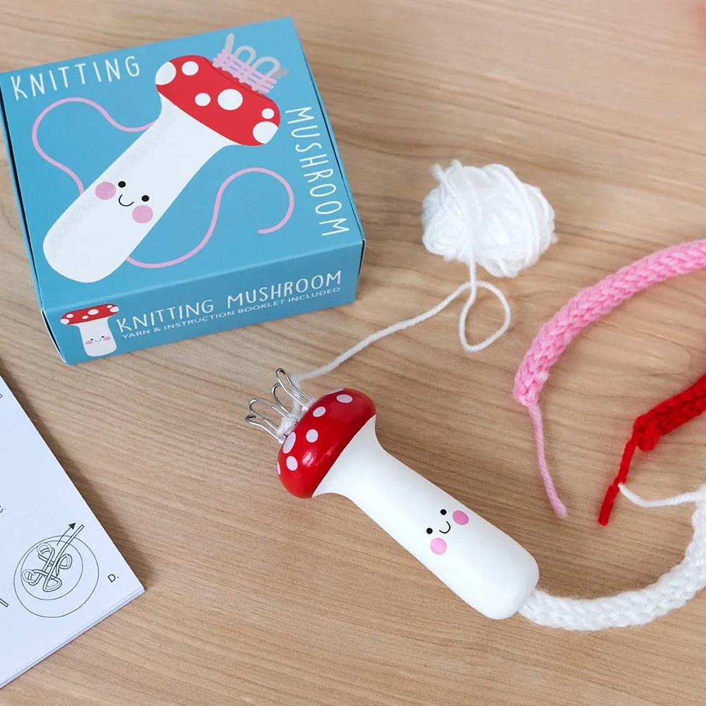 Творчески комплект Knitting Kit Mushroom – Rex London