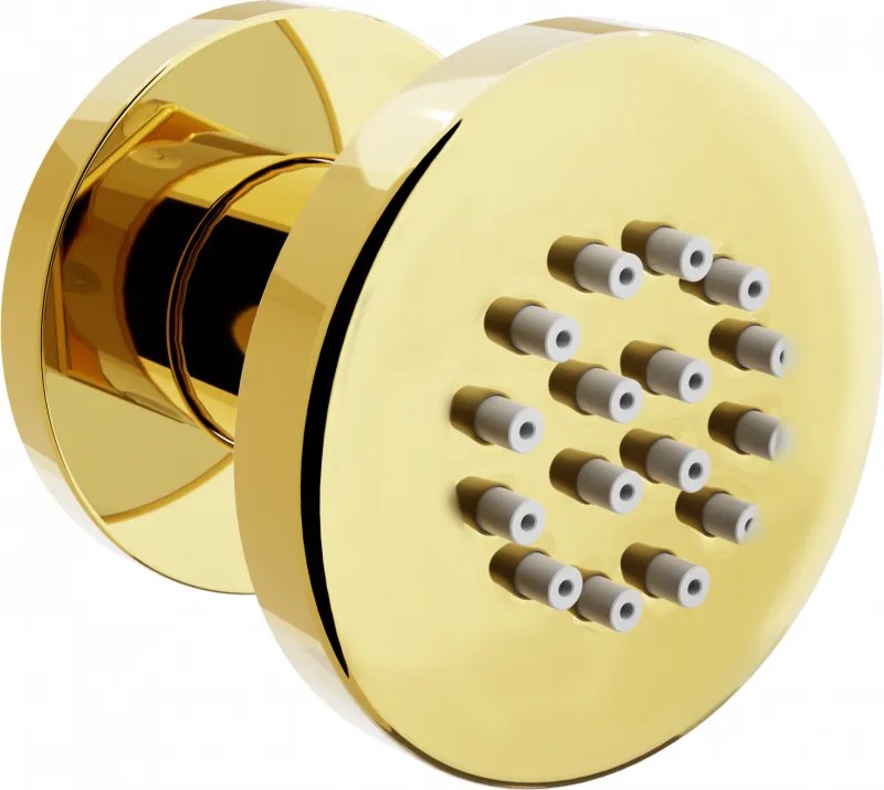 Mexen външен страничен душ, златен - 79361-50
