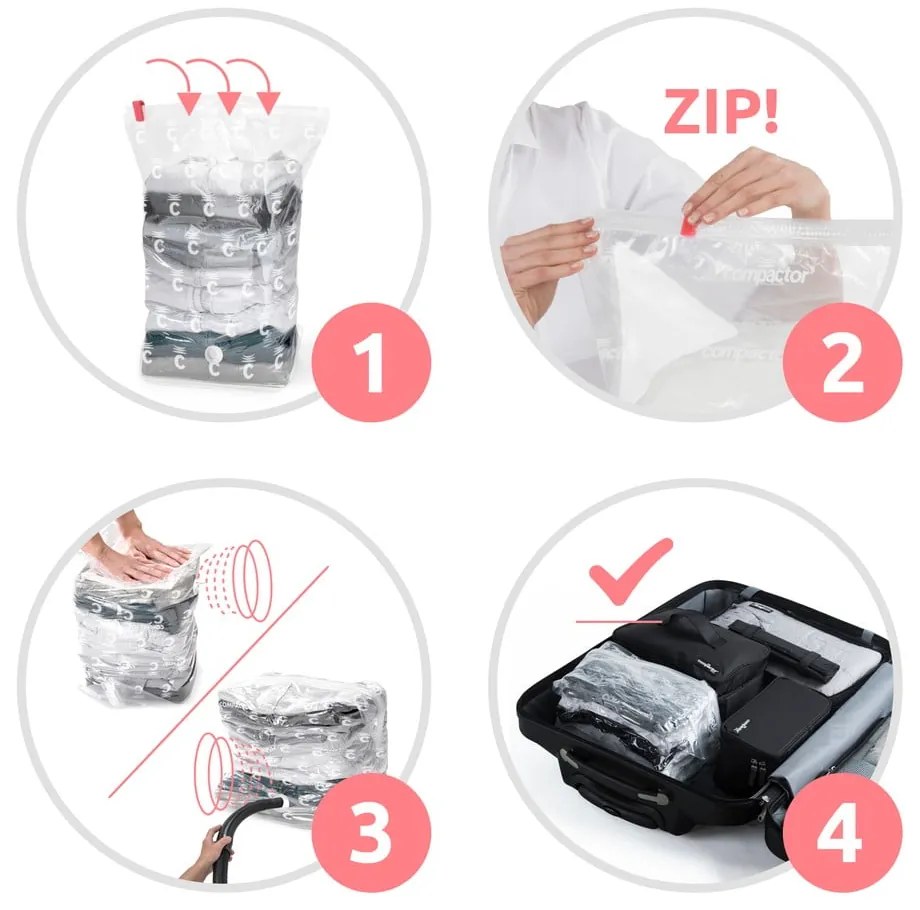 Вакуумни пликове в комплект от 2 бр. Express M – Compactor