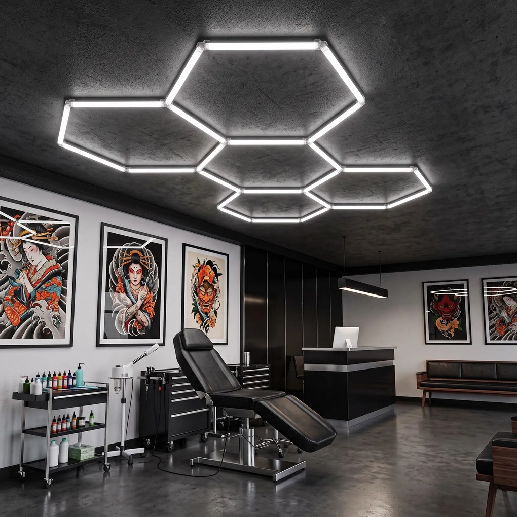 LED лампа HEXAGON JNH051-H White
