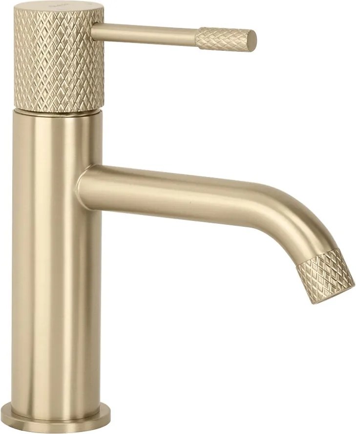 Смесител за мивка Rea Venti Brush Gold Low