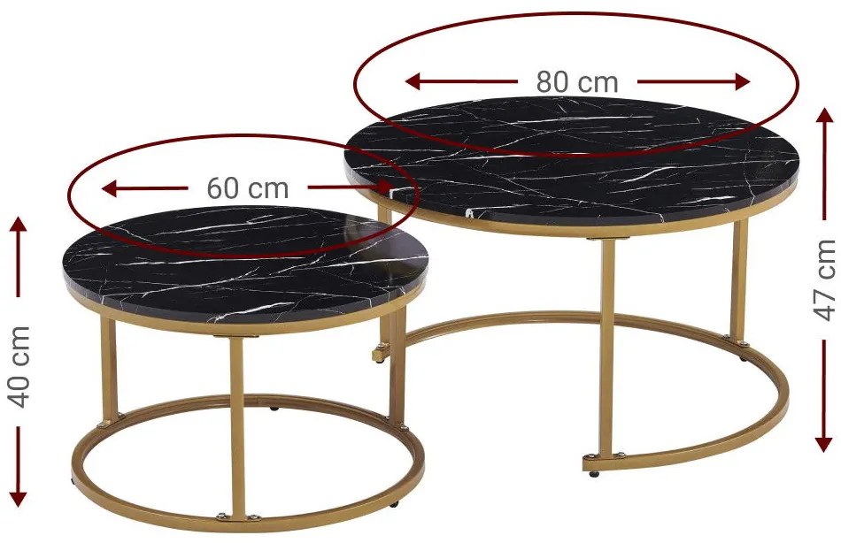 Холни маси Jenson-черно