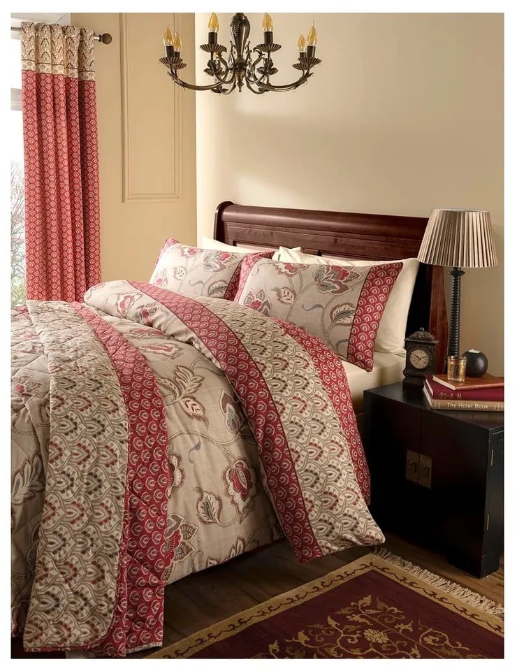 Кафяви пердета в комплект 2 бр. 168x183 cm Kashmir – Catherine Lansfield