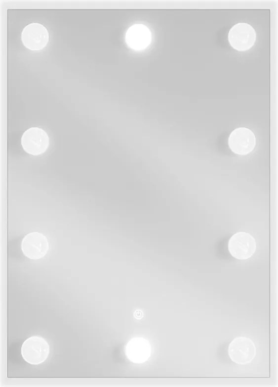 Mexen Dona осветено огледало за баня 50 x 70 cm, LED 6000K, анти-пара - 9818-050-070-611-00