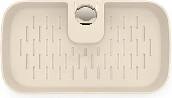 Органайзер за душ Brabantia ReNew 1006272, 7.5х13.3х24.4 см, Дъно с отвори за вода, Устойчивост на корозия, Бежов