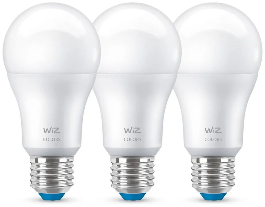 LED комплект крушки 3 бр. E27, 9 W – WiZ