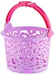 Пластмасова кошница за щипки PAPATYA 2.75L (LA-220) - Irak Plastik
